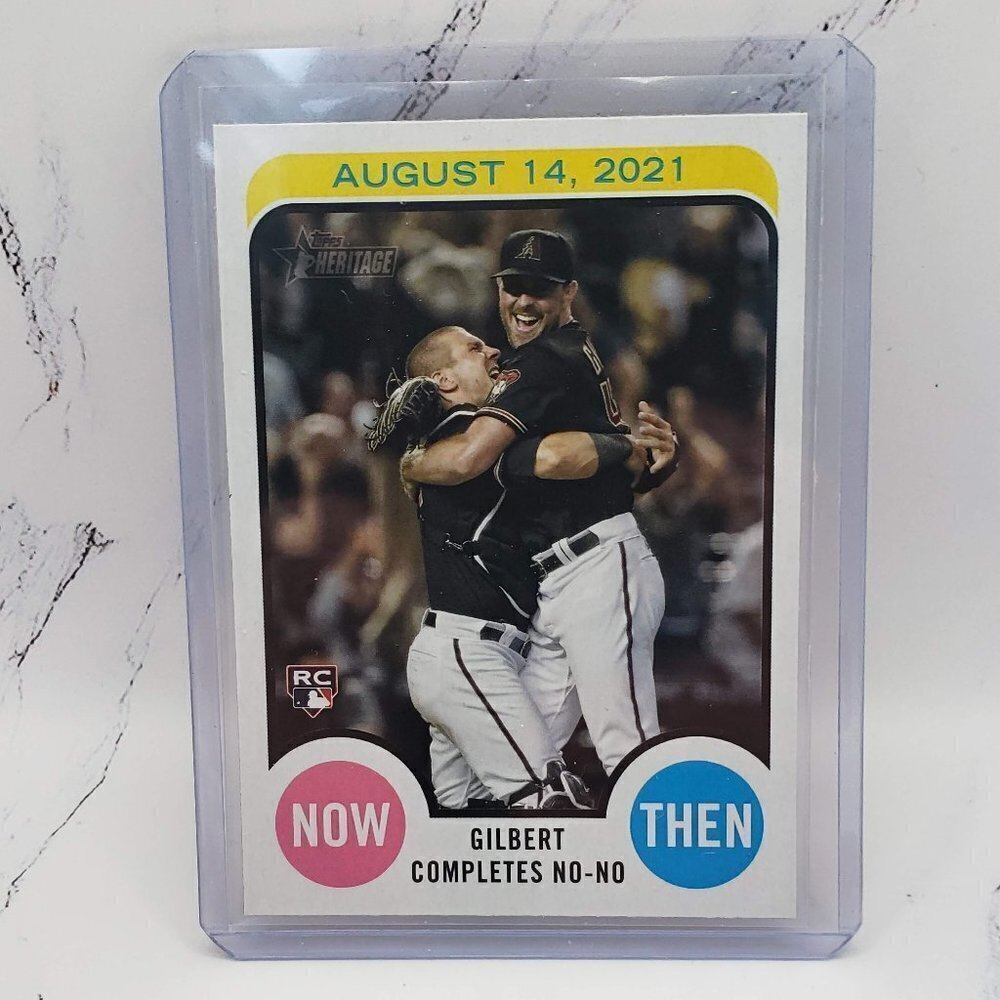 2022 TOPPS Heritage High Number Now and Then #NAT-2 Tyler Gilbert